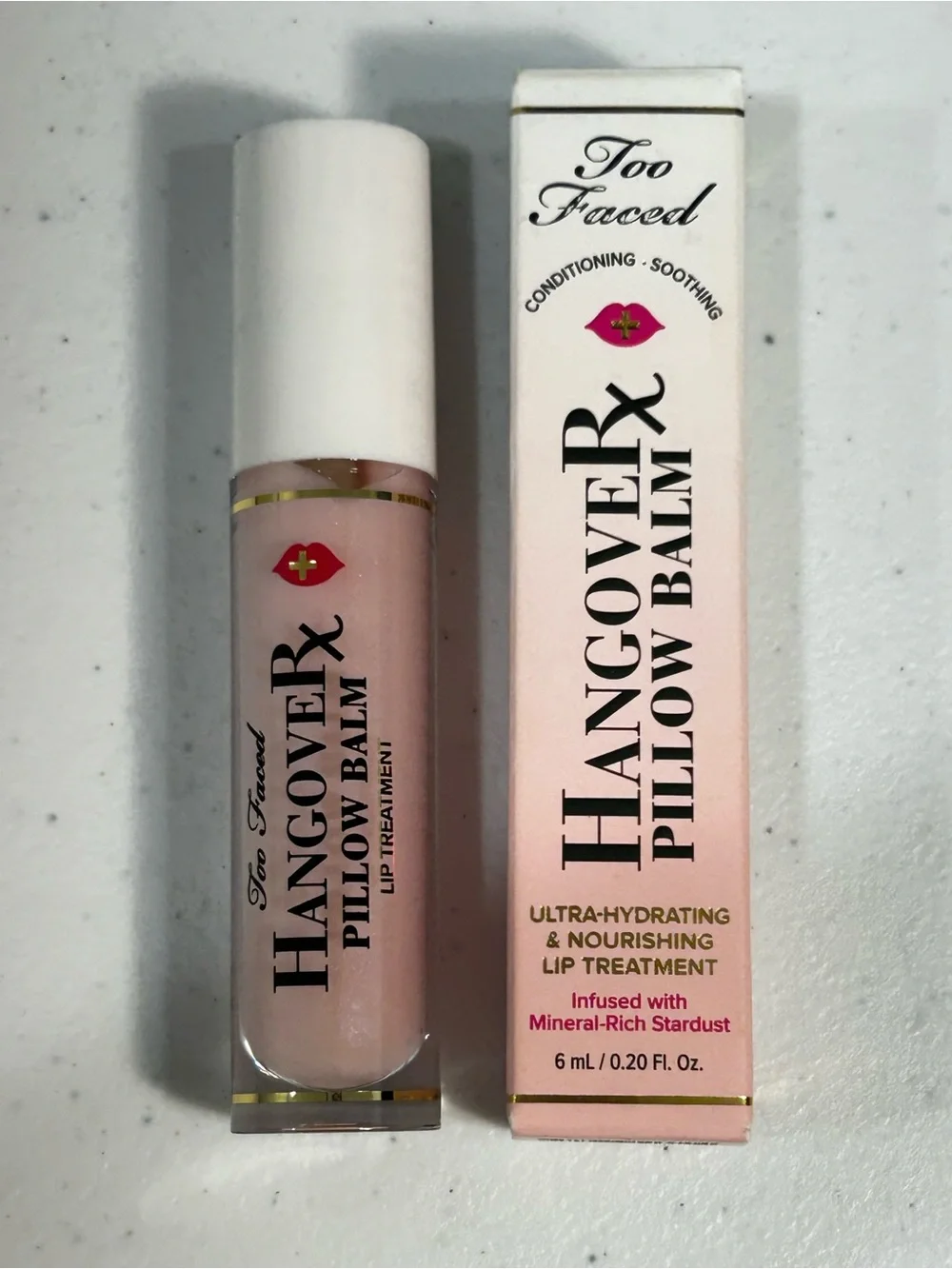 Too Faced | Hangover Rx Pillow Balm Hydrating Lip Treatment | 0.20 Fl. Oz. | NWT